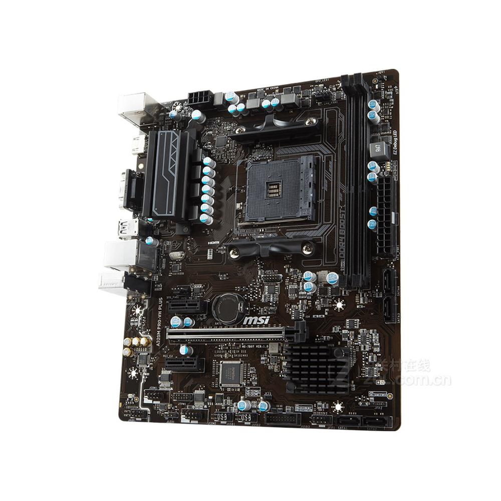 Foto 3 pulgar | Placa Madre Msi A320m Pro-vh Plus Con Conector Am4 Ddr4 Micro Atx - Venta Internacional.