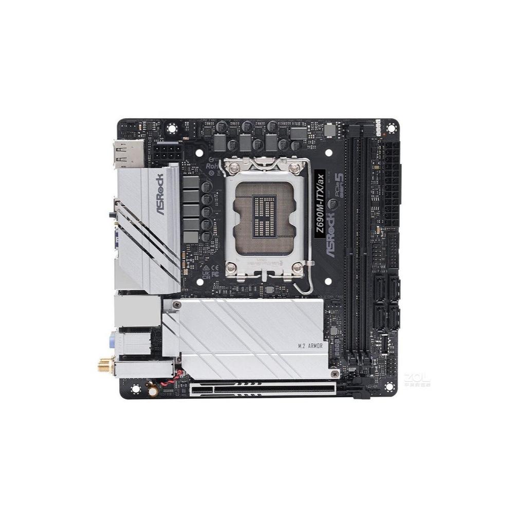 Foto 2 pulgar | Placa Madre Asrock Z690m-itx/ax Lga 1700 Ddr4 64 Gb Mini-itx - Venta Internacional.