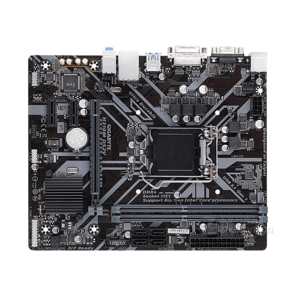 Foto 2 pulgar | Placa Madre Gigabyte H310m Ds2v Lga 1151 Intel H310 Ddr4 - Venta Internacional.
