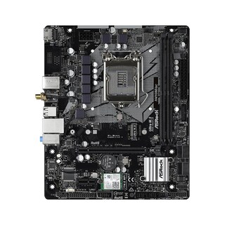 Foto 1 | Placa Madre Asrock H410m/ac Lga 1200 Intel H410 Ddr4 Micro Atx - Venta Internacional.