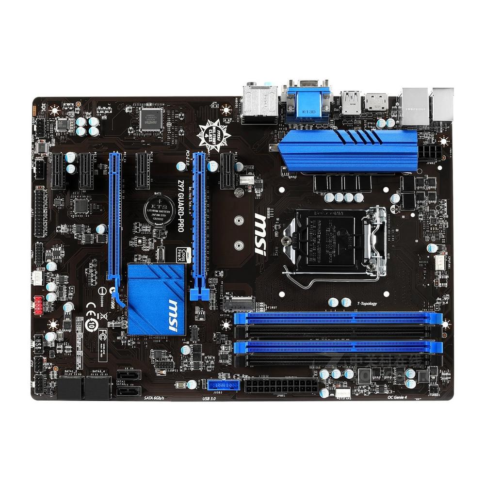 Foto 1 | Placa Madre Msi Z97 Guard-pro Lga 1150 Intel Z97 Ddr3 Atx - Venta Internacional.