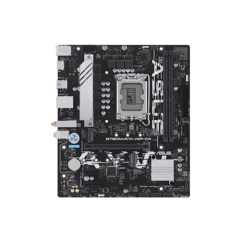 Foto 2 pulgar | Placa Madre Asus B760m-ayw Wifi D4 Lga 1700 Ddr4 Micro Atx - Venta Internacional.
