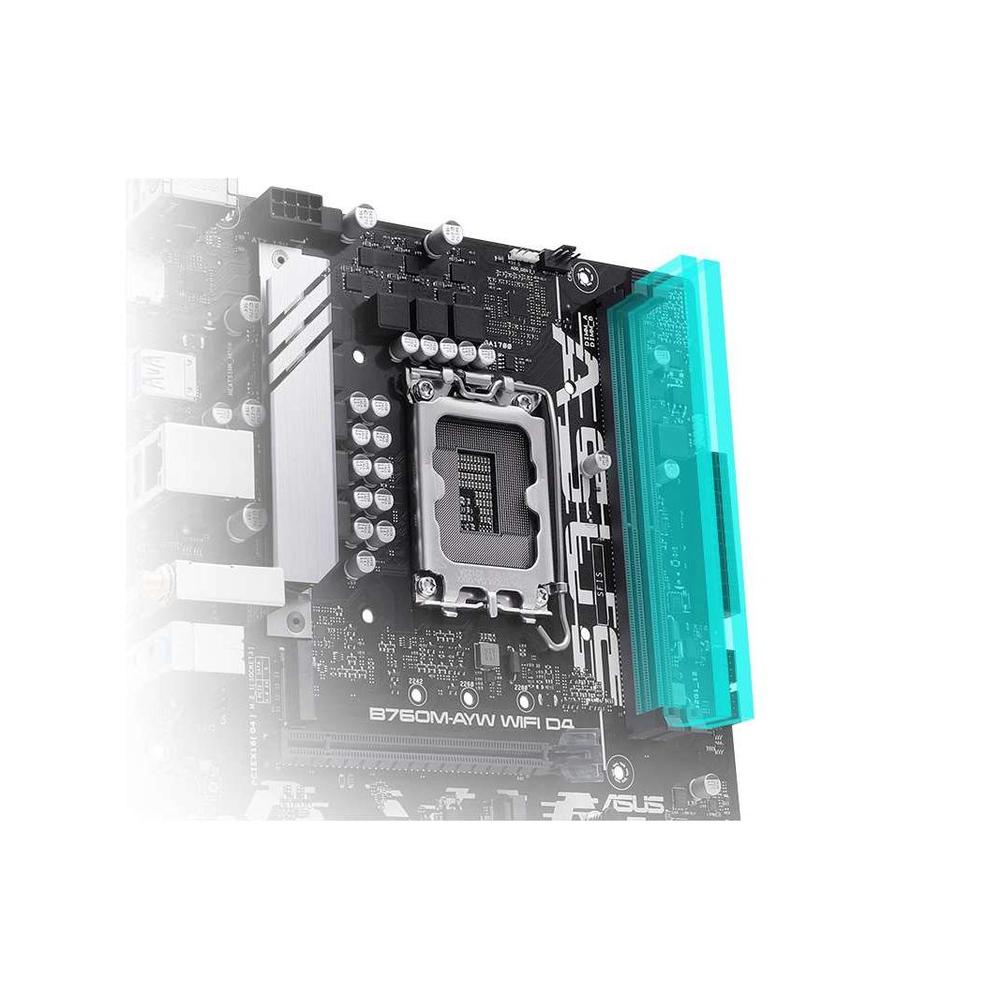 Foto 2 | Placa Madre Asus B760m-ayw Wifi D4 Lga 1700 Ddr4 Micro Atx - Venta Internacional.
