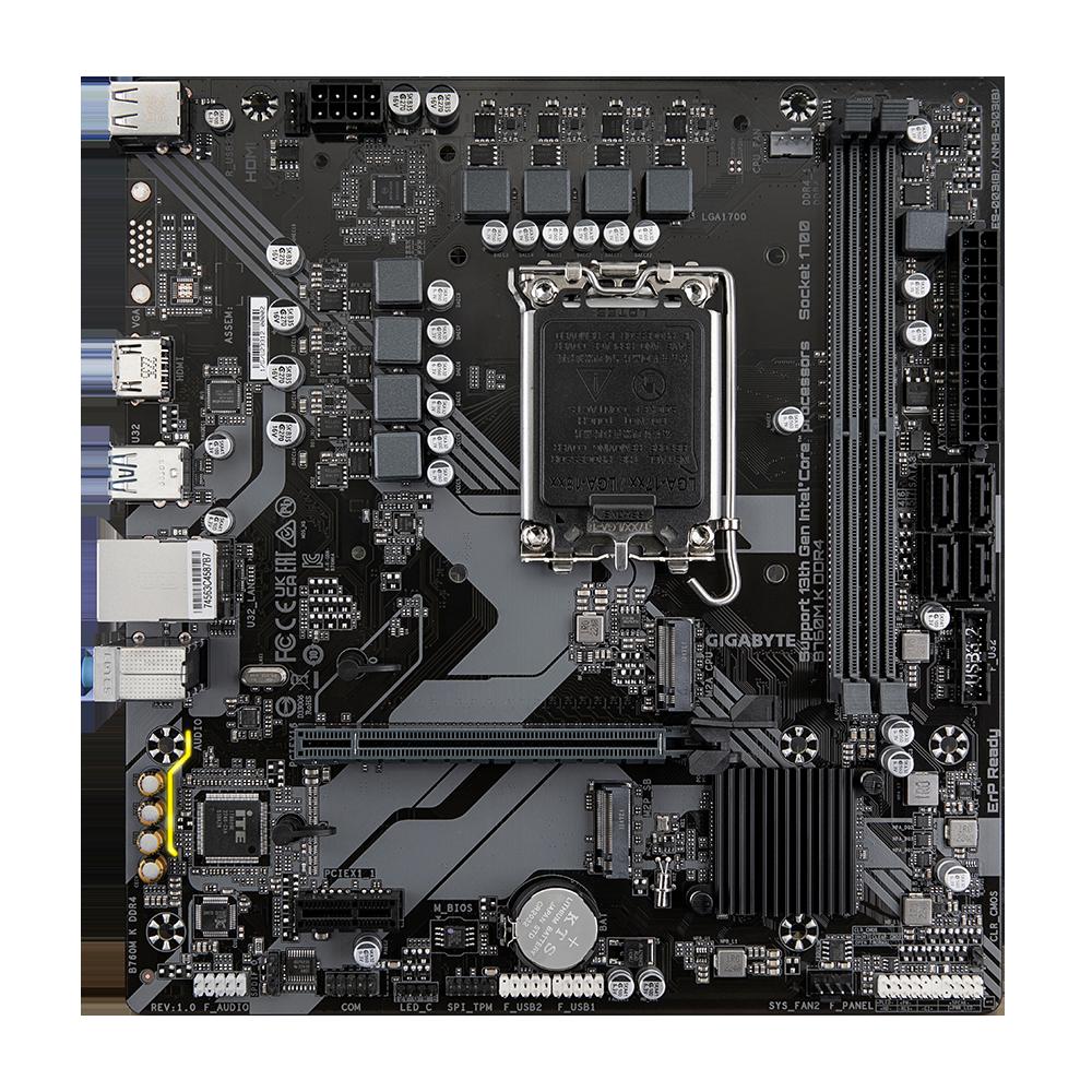 Foto 2 pulgar | Placa Madre Gigabyte B760m K Ddr4 Lga 1700 Micro Atx Con 64 Gb - Venta Internacional.