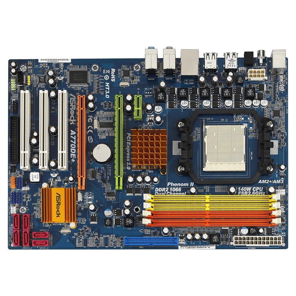 Foto 2 pulgar | Placa Madre Asrock A770de+ Socket Am2/am2+/am3 Ddr2 16 Gb - Venta Internacional.