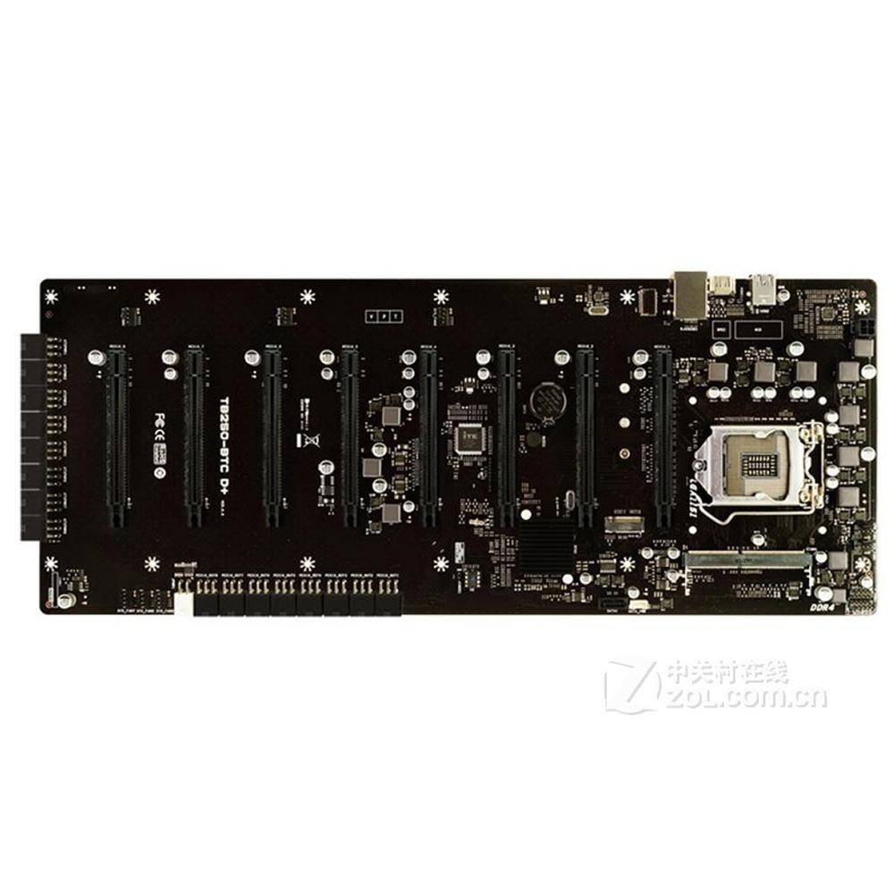 Foto 2 pulgar | Placa Madre Biostar Tb250-btc D+ Lga 1151 Intel B250 Ddr4 - Venta Internacional.