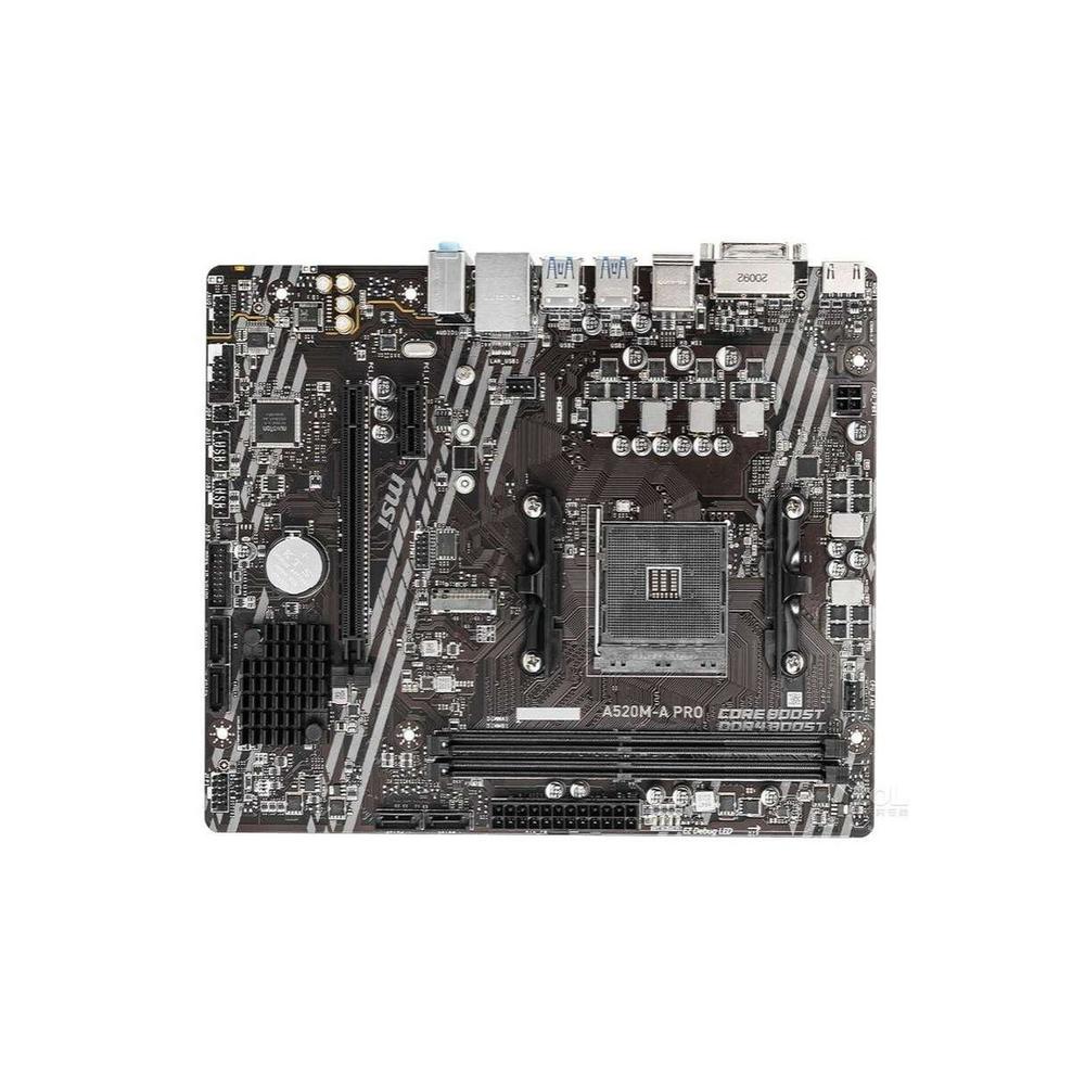 Foto 2 pulgar | Placa Base Msi A520m-a Pro Socket Am4 Amd A520 Ddr4 Micro Atx - Venta Internacional.
