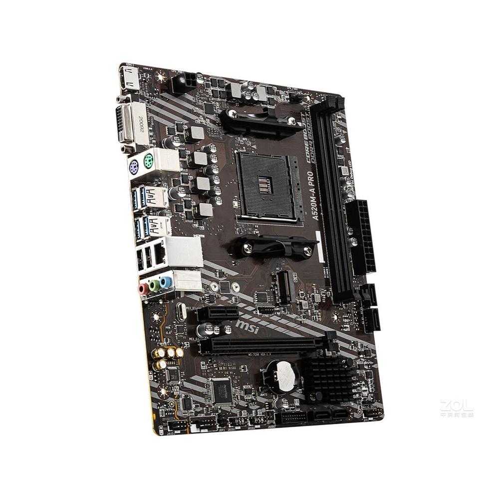 Foto 3 pulgar | Placa Base Msi A520m-a Pro Socket Am4 Amd A520 Ddr4 Micro Atx - Venta Internacional.