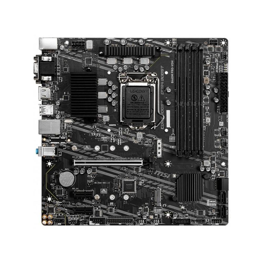 Foto 2 pulgar | Placa Madre Msi B460m Pro-vdh Lga 1200 Intel B460 Ddr4 Micro Atx - Venta Internacional.