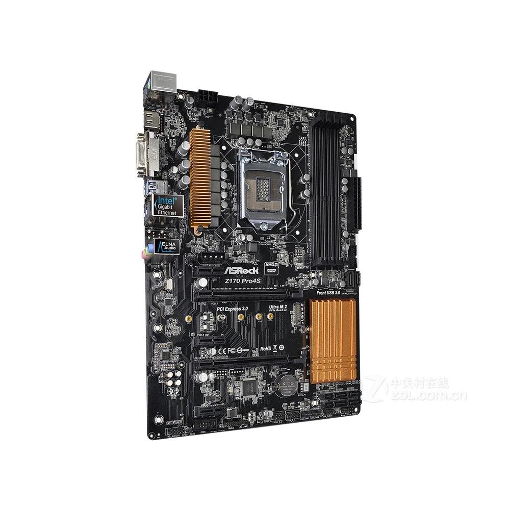 Foto 4 pulgar | Placa Madre Asrock Z170 Pro4s Lga 1151 Intel Z170 Ddr4 Atx - Venta Internacional.