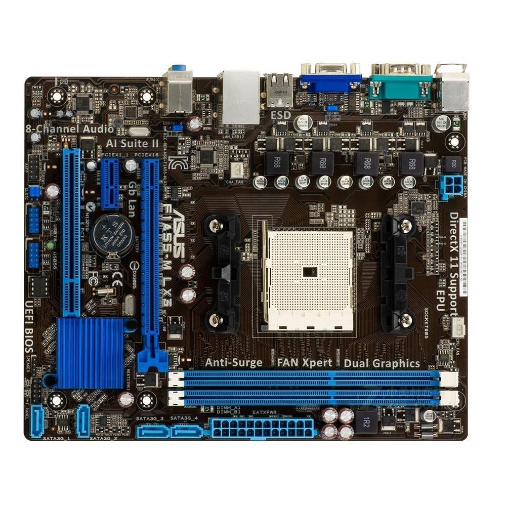Foto 2 pulgar | Placa Base Asus F1a55-m Lx3 Socket Fm1 Amd A55 Ddr3 Micro Atx - Venta Internacional.