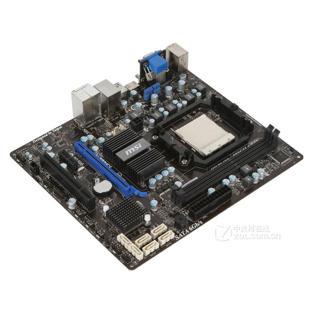 Foto 3 pulgar | Placa Base Msi 880gma-e41 Socket Am3 Amd 880g Ddr3 Micro Atx - Venta Internacional.