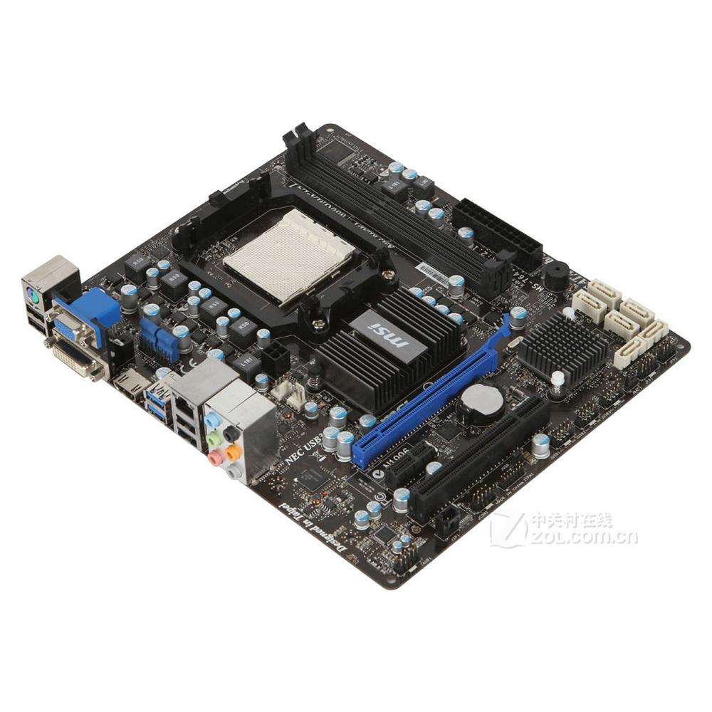 Foto 4 pulgar | Placa Base Msi 880gma-e41 Socket Am3 Amd 880g Ddr3 Micro Atx - Venta Internacional.