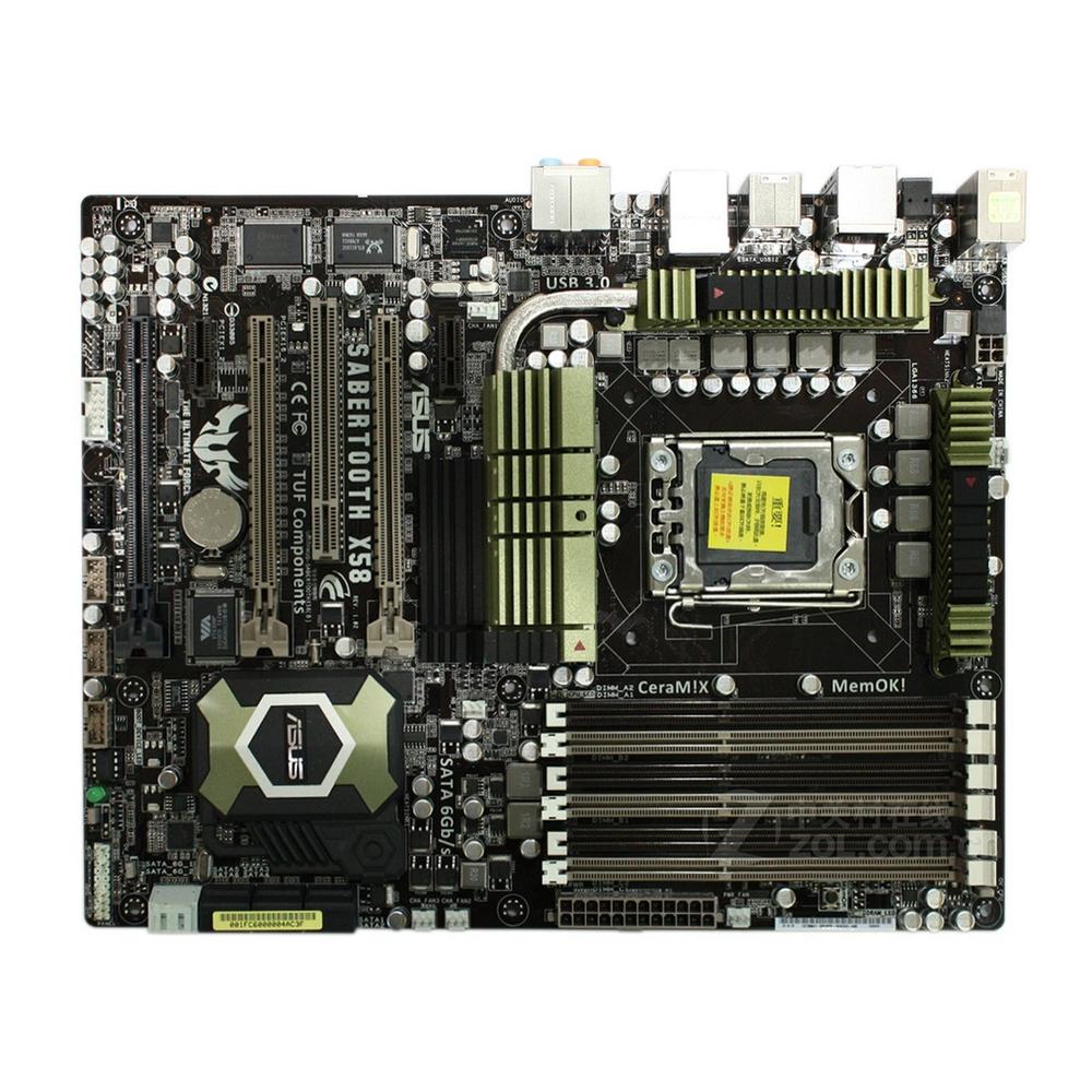 Foto 2 pulgar | Placa Madre Asus Sabertooth X58 Lga 1366 Intel X58 Ddr3 Atx - Venta Internacional.