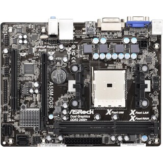 Foto 1 | Placa Base Asrock A55m-dgs Socket Fm1 Amd A55 Ddr3 Micro Atx - Venta Internacional.