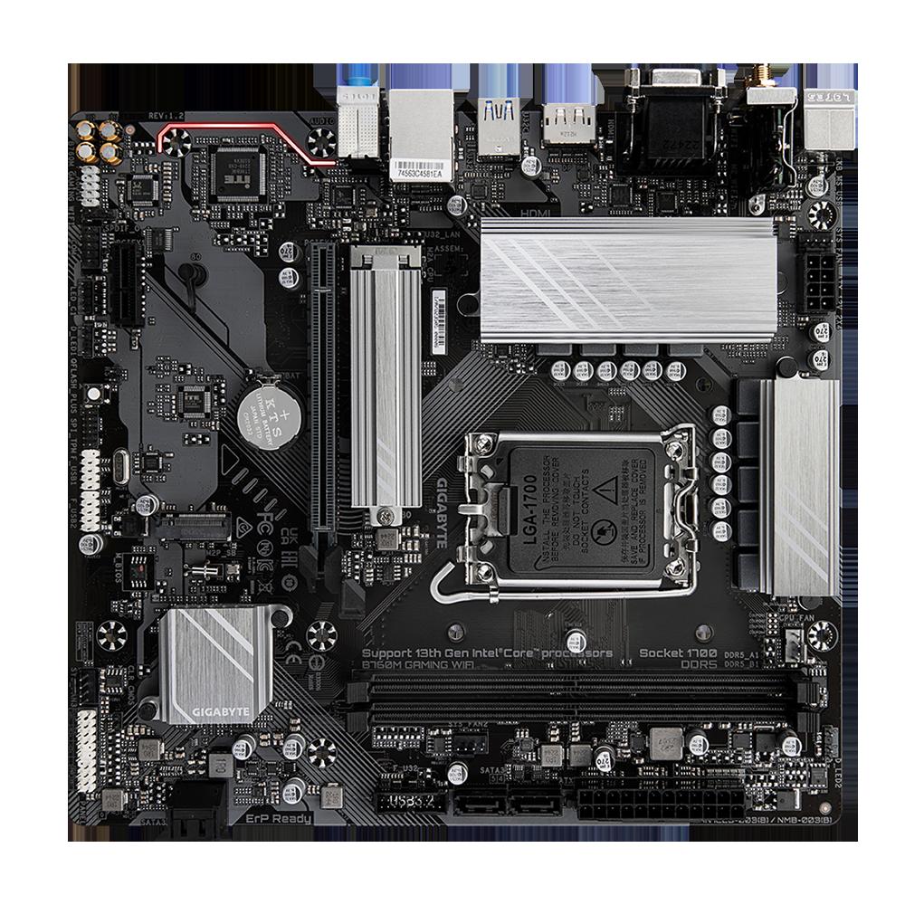 Foto 3 | Placa Base Gigabyte B760m Gaming Wifi Lga 1700 Ddr5 Micro Atx - Venta Internacional.