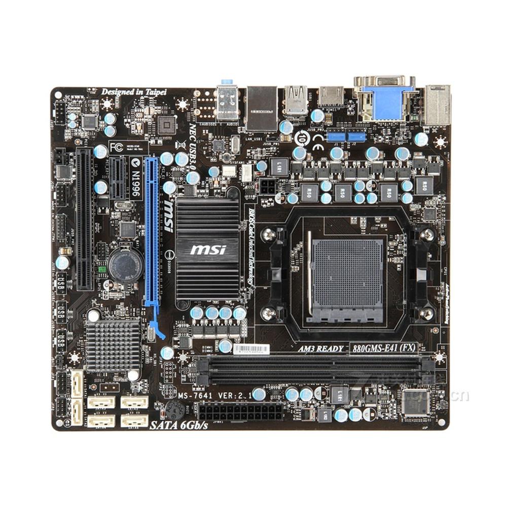 Foto 2 pulgar | Placa Madre Msi 880gms-e41 (fx) Socket Am3/am3+ Ddr3 De 16 Gb - Venta Internacional.