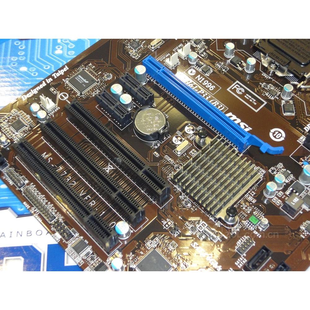 Foto 3 pulgar | Placa Madre Msi Ph61-p33 (b3) Lga 1155 Intel H61 Ddr3 Atx - Venta Internacional.