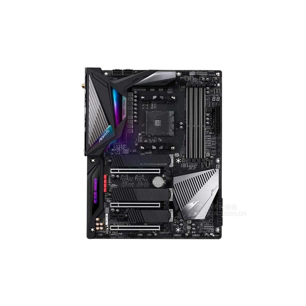 Foto 2 pulgar | Placa Base Gigabyte X570 Aorus Master Socket Am4 Ddr4 Atx - Venta Internacional.