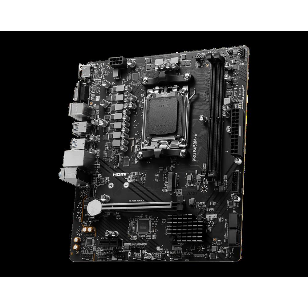 Foto 3 pulgar | Placa Base Msi Pro B650m-e Con Conector Am5 Amd B650 Ddr5 Micro Atx - Venta Internacional.