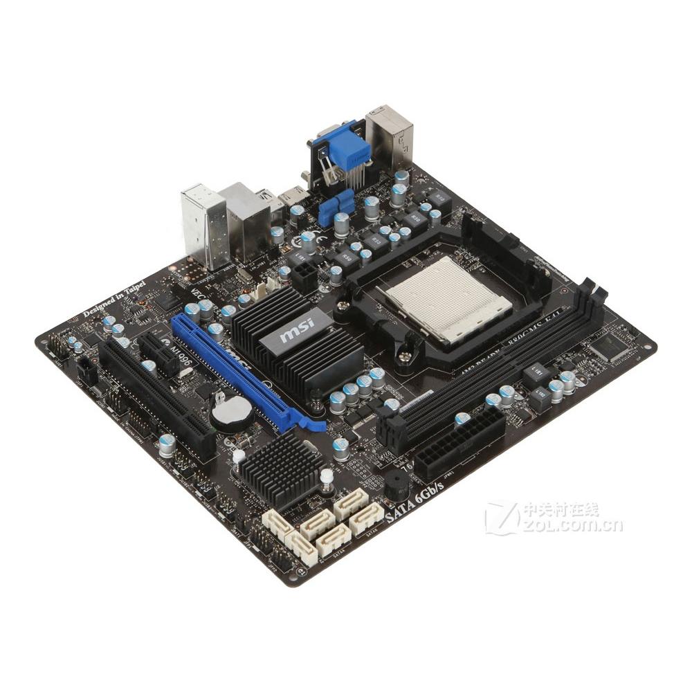 Foto 3 pulgar | Placa Base Msi 880gms-e41 Con Conector Am3 Amd 880g Ddr3 Micro Atx - Venta Internacional.