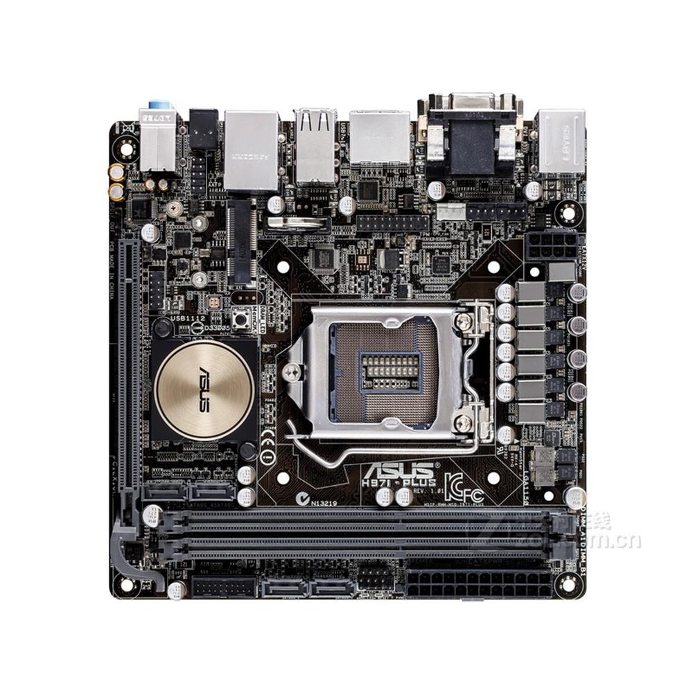 Foto 1 | Placa Madre Asus H97i-plus Lga 1150 Intel H97 Ddr3 Mini-itx - Venta Internacional.