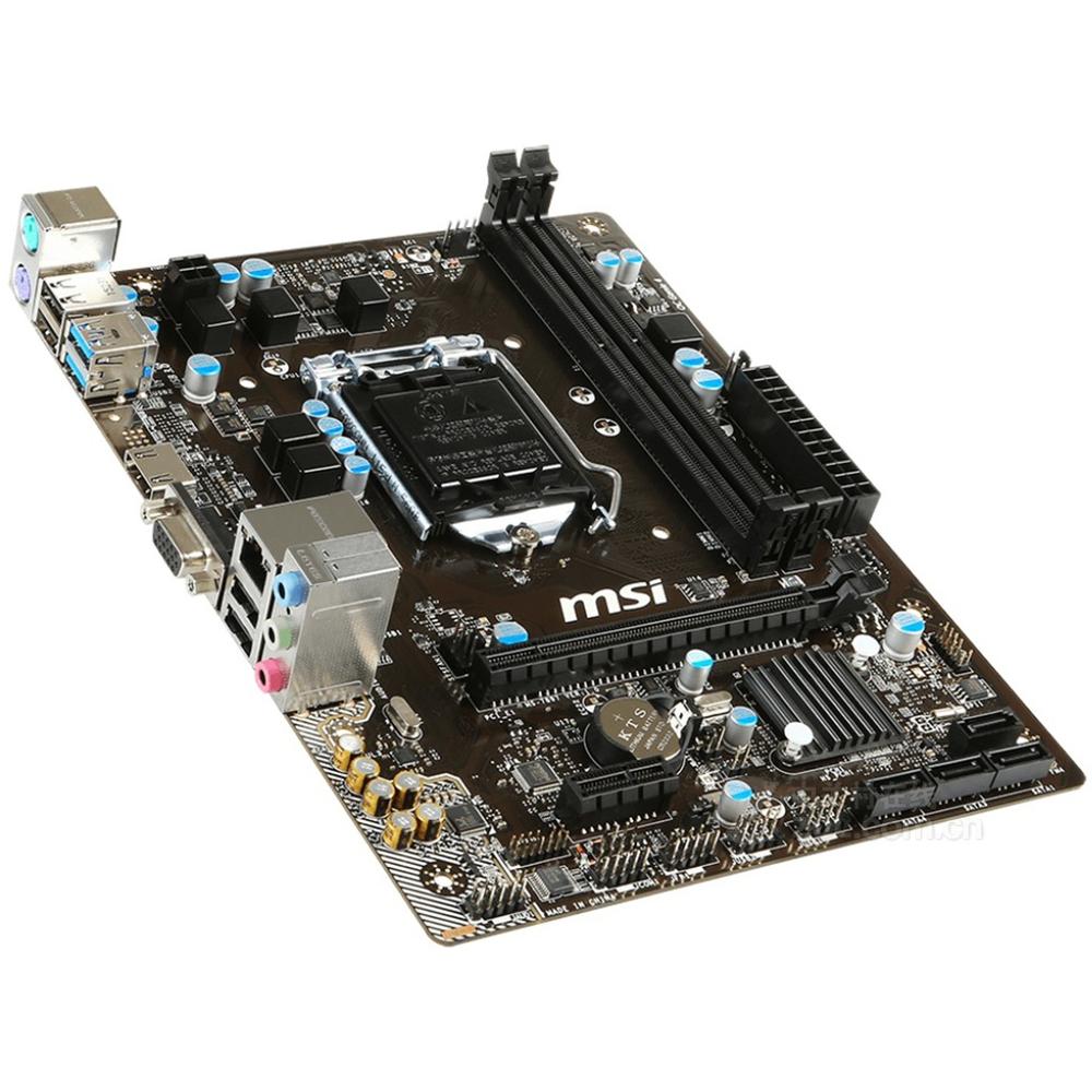 Foto 2 | Placa Madre Msi H81m-e33 Plus Lga 1150 Intel H81 Ddr3 16 Gb - Venta Internacional.