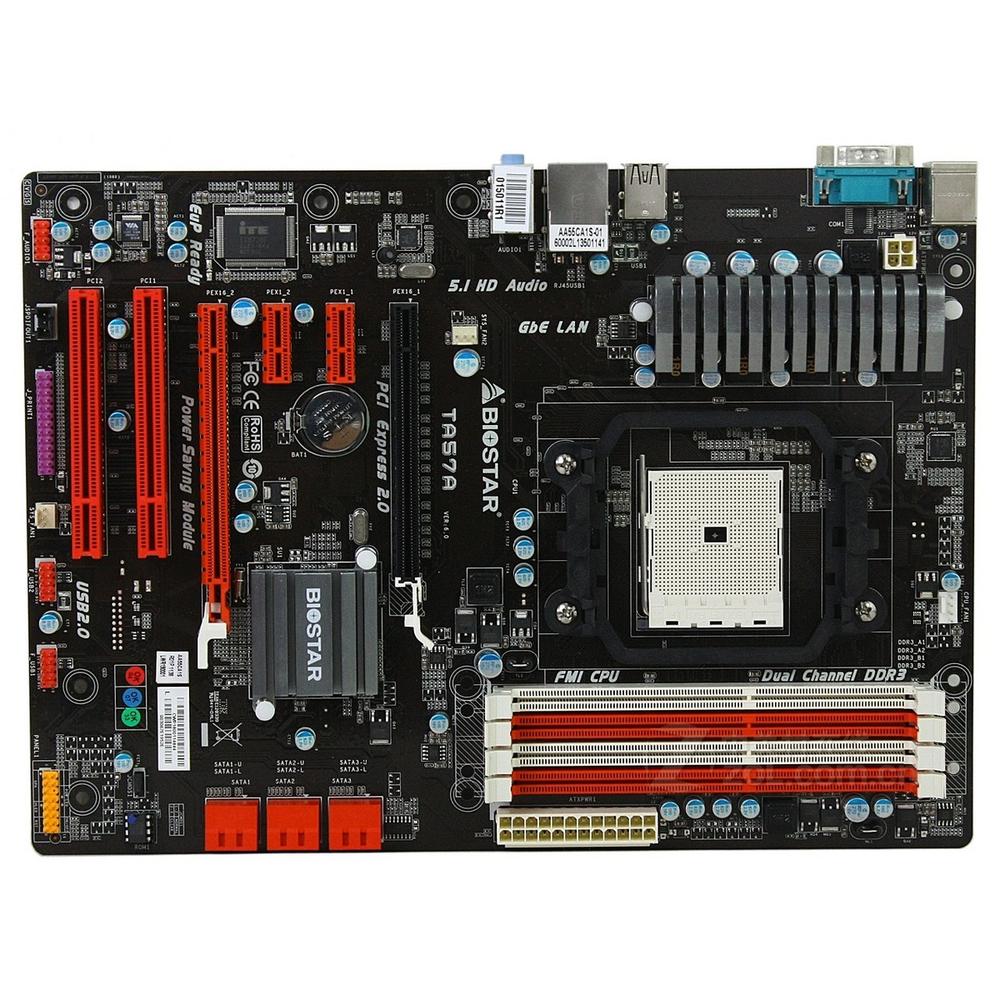 Foto 2 pulgar | Placa Madre Biostar Ta57a Socket Fm1 Amd A55 Ddr3 Atx - Venta Internacional.