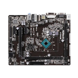 Foto 1 | Placa Madre Asrock Q1900m Con Cpu Ddr3 Micro Atx Integrada - Venta Internacional.