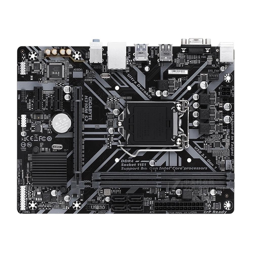Foto 2 pulgar | Placa Madre Gigabyte H310m S2 Lga 1151 Intel H310 Ddr4 Micro Atx - Venta Internacional.