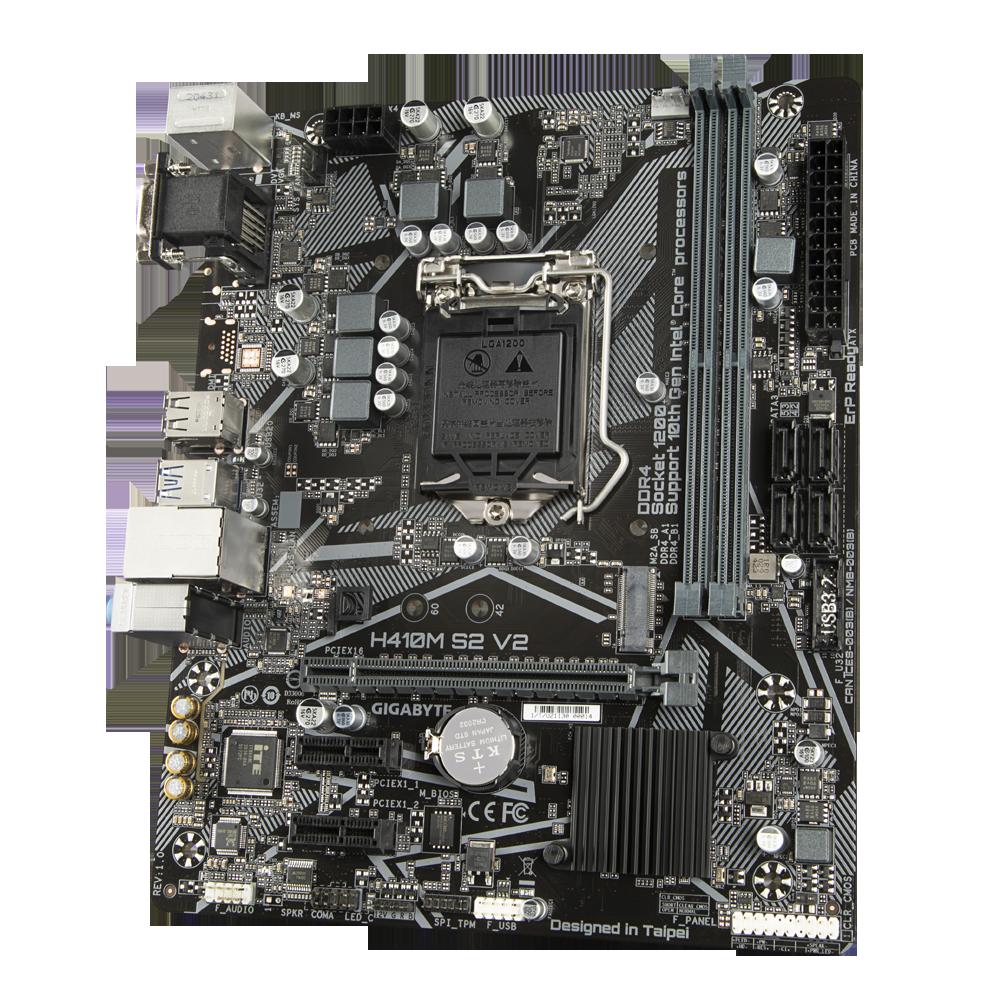 Foto 3 pulgar | Placa Madre Gigabyte H410m S2 V2 Lga1200 Intel H410 Ddr4 - Venta Internacional.