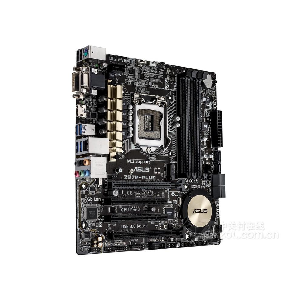 Foto 2 | Placa Base Asus Z97m-plus Lga 1150 Intel Z97 Ddr3 Micro Atx - Venta Internacional.