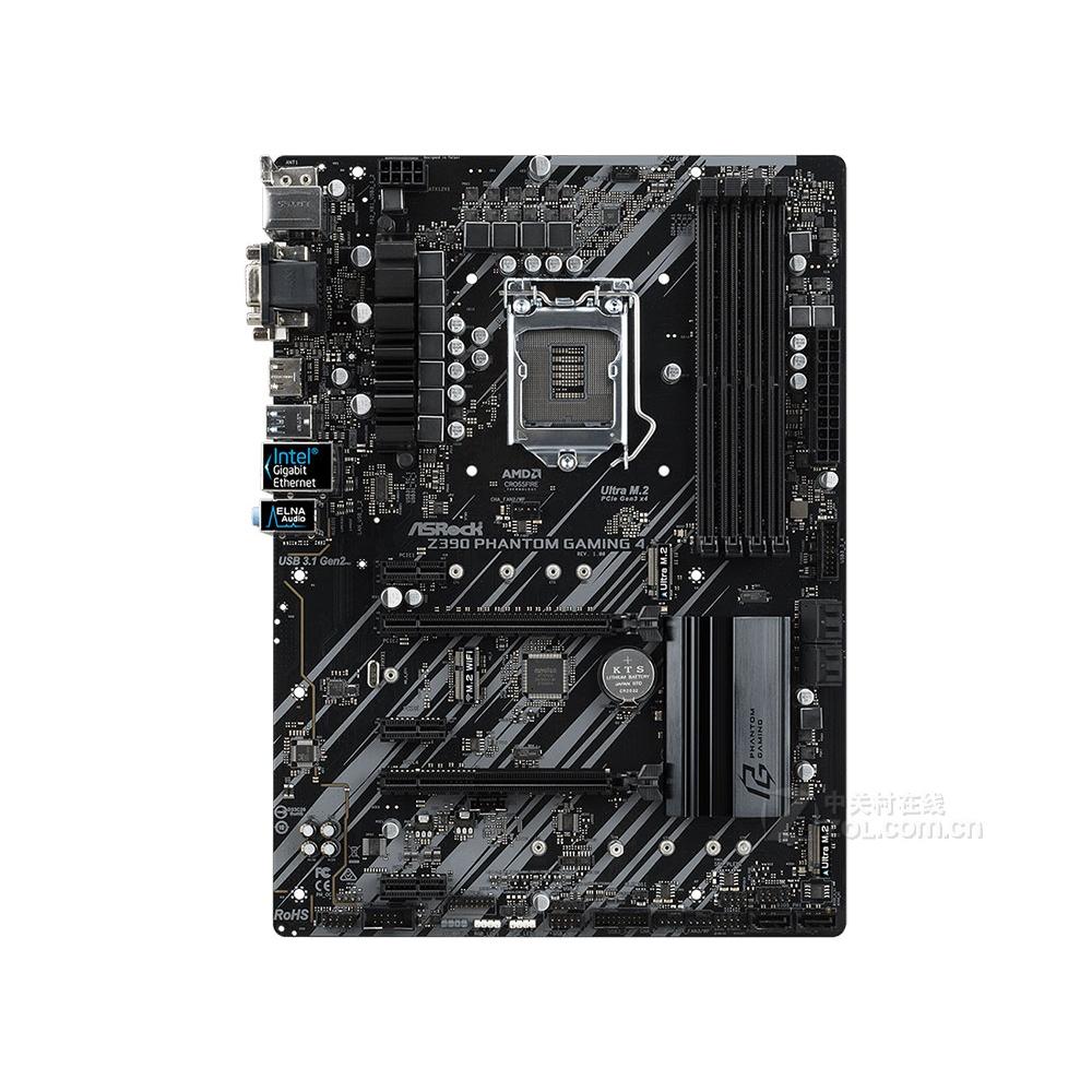 Foto 1 | Placa Madre Asrock Z390 Phantom Gaming 4 Lga 1151 Ddr4 Atx - Venta Internacional.