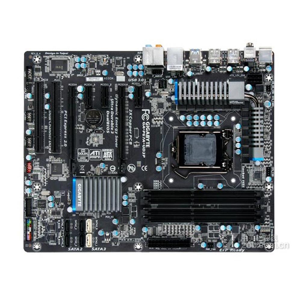 Foto 2 pulgar | Placa Madre Gigabyte Ga-p67a-ud3p Lga 1155 Intel P67 Ddr3 - Venta Internacional.