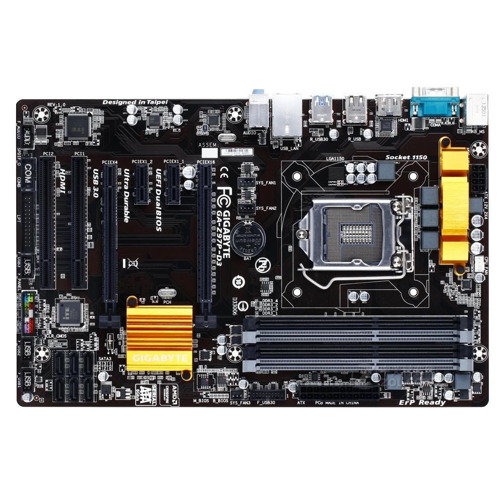 Foto 2 pulgar | Placa Madre Gigabyte Z97p-d3 (rev.1.0) Lga 1150 Ddr3 Atx - Venta Internacional.