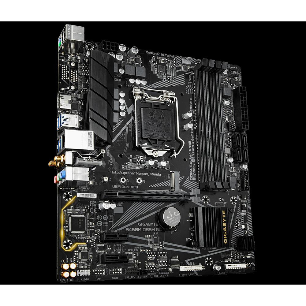 Foto 4 pulgar | Placa Madre Gigabyte B460m Ds3h Ac Lga 1200 Intel B460 Ddr4 - Venta Internacional.