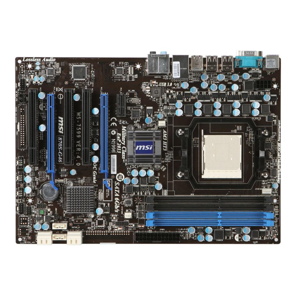 Foto 2 pulgar | Placa Madre Msi 870s-g46 Socket Am3 Amd 870 Ddr3 Atx - Venta Internacional.