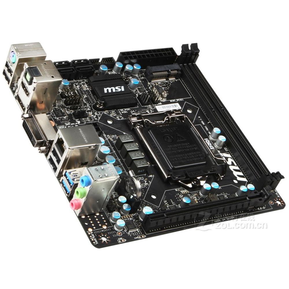 Foto 4 pulgar | Placa Madre Msi B85i Lga 1150 Intel B85 Ddr3 Mini-itx - Venta Internacional.