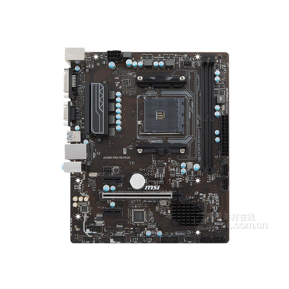Foto 5 pulgar | Placa Madre Msi A320m Pro-vd Plus Socket Am4 Amd A320 Ddr4 - Venta Internacional.