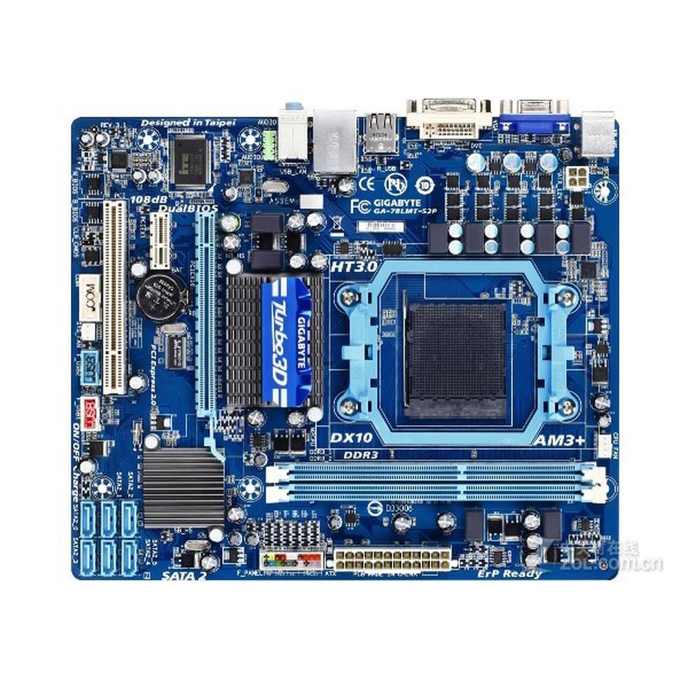 Foto 2 pulgar | Placa Madre Gigabyte Ga-78lmt-s2p Socket Am3+ Amd 760g Ddr3 - Venta Internacional.