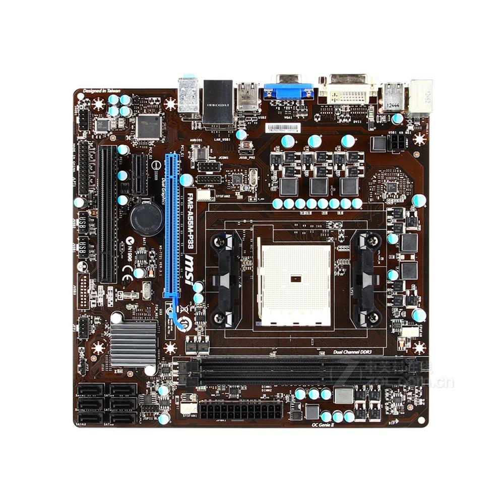 Foto 2 pulgar | Placa Madre Msi Fm2-a55m-p33 Zócalo Fm2 Amd A55 Ddr3 Micro Atx - Venta Internacional.