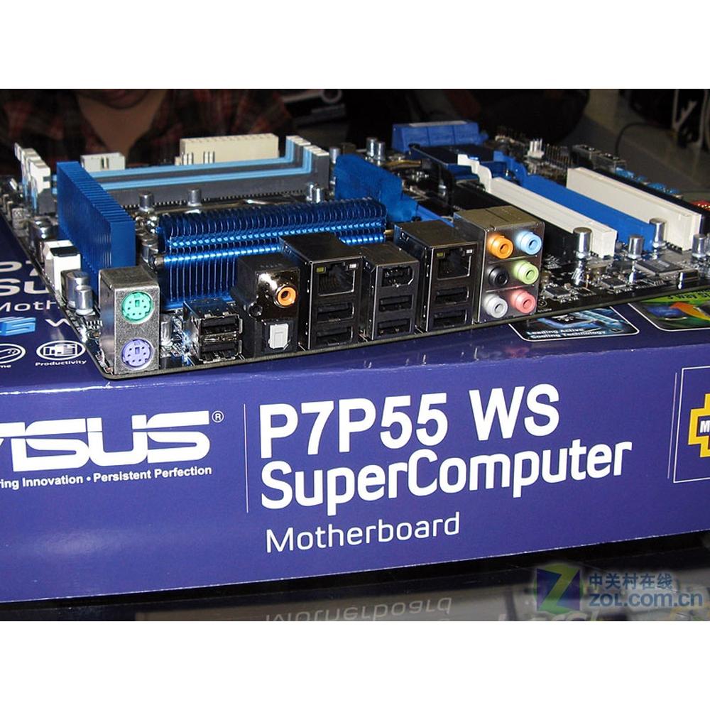 Foto 4 | Placa Base Asus P7p55 Ws Supercomputer Lga 1156 Intel P55 Ddr3 - Venta Internacional.