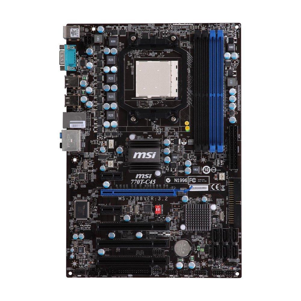 Foto 2 pulgar | Placa Madre Msi 770t-c45 Socket Am2/am2+ Amd 770 Ddr2 Atx - Venta Internacional.