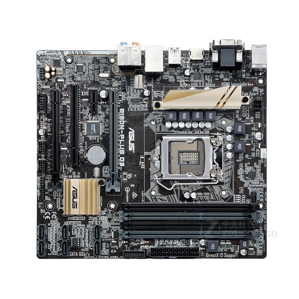 Foto 2 pulgar | Placa Madre Asus B150m-plus D3 Lga 1151 Intel B150 Ddr3 - Venta Internacional.