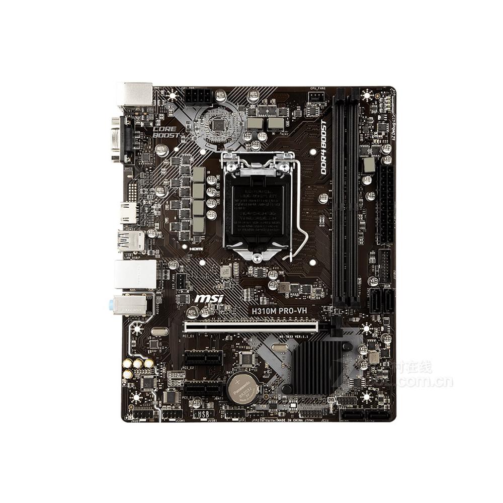 Foto 3 pulgar | Placa Madre Msi H310m Pro-vh Lga 1151 Intel H310 Ddr4 32 Gb - Venta Internacional.