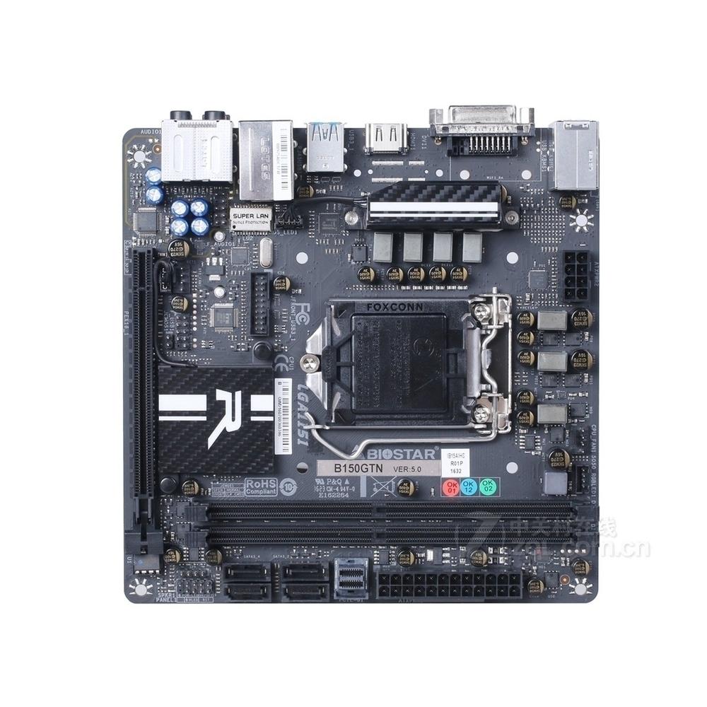 Foto 2 pulgar | Placa Madre Biostar B150gtn Lga 1151 Intel B150 Ddr4 Mini-itx - Venta Internacional.