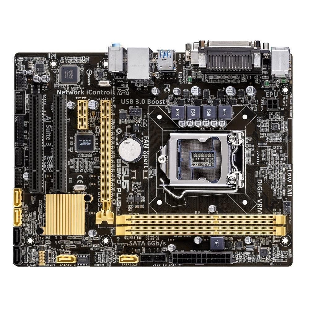 Placa Base Asus B85m-d Plus Lga 1150 Intel B85 Ddr3 Micro Atx - Venta Internacional.