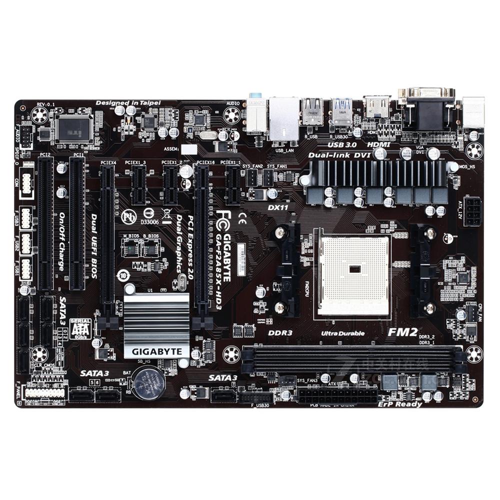 Foto 2 pulgar | Placa Madre Gigabyte Ga-f2a85x-hd3 Socket Fm2 Amd A85x Ddr3 - Venta Internacional.