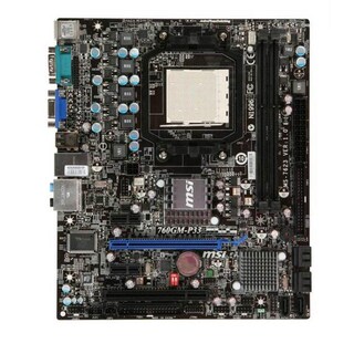 Foto 2 | Placa Base Msi 760gm-p33 Socket Am3 Amd 760g Ddr3 Micro Atx - Venta Internacional.
