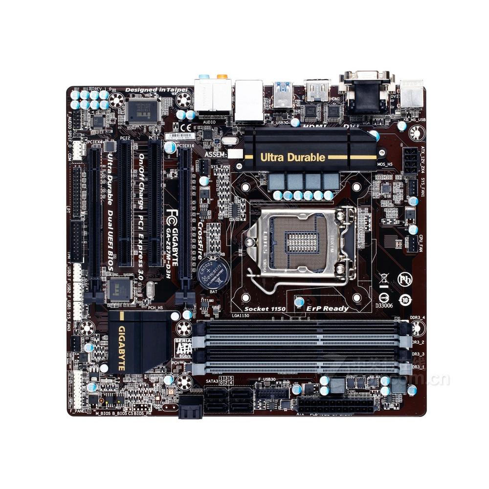 Foto 2 pulgar | Placa Madre Gigabyte Z87m-d3h Lga 1150 Intel Z87 Ddr3 32gb - Venta Internacional.